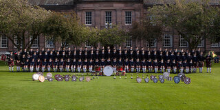 The George Watson’s College Pipe Band